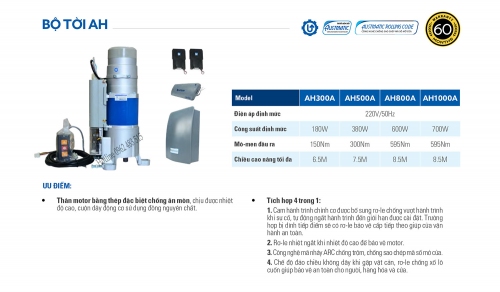 Motor cửa cuốn  AH