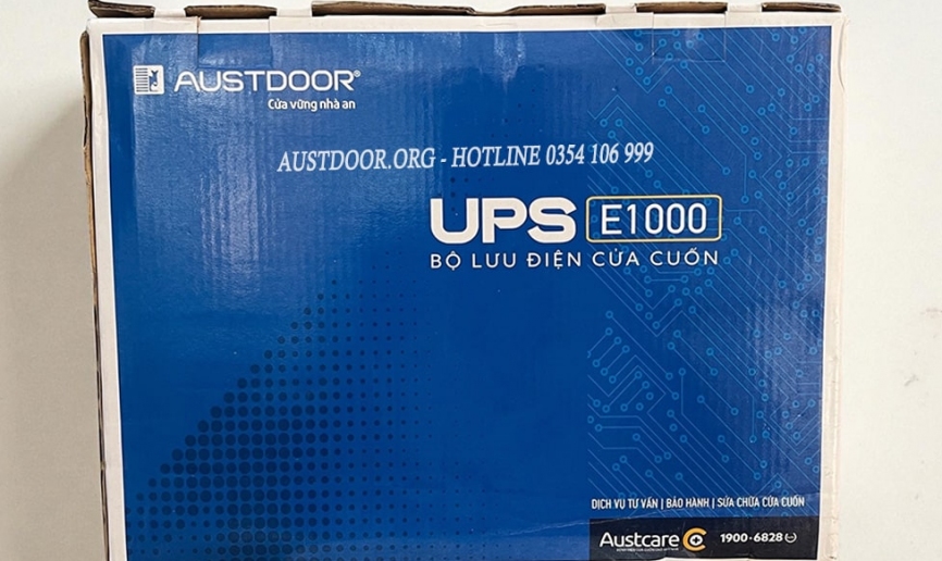 Bộ lưu điện cửa cuốn Austdoor E1000, E2000