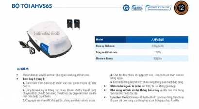 Motor Trượt trần AHV565