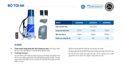 Motor cửa cuốn AK